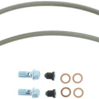 Stoptech 950.58500 - STO950.58500 - StopTech 2012 Jeep Grand Cherokee (Does Not Fit SRT Models) SS Rear Brake Lines - Shipped in Europe - Tuningsupply.com