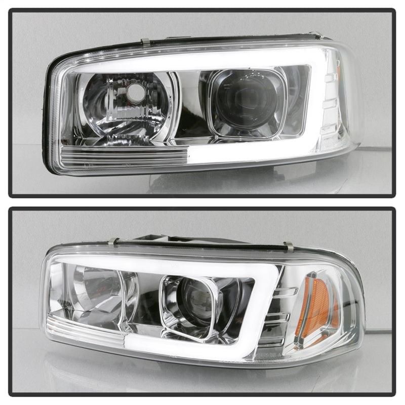 SPYDER 5084620 - SPY5084620 - Spyder GMC Sierra 1500/2500/3500 99-06 V2 Projector Headlights - DRL - Chrome PRO-YD-CDE00V2-LB-C - Shipped in Europe - Tuningsupply.com
