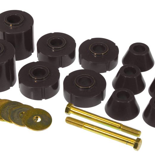 Prothane 7-104-BL - PRO7-104-BL - Prothane 73-80 GM Body Mount 12 Bushing Kit - Black - Shipped in Europe - Tuningsupply.com