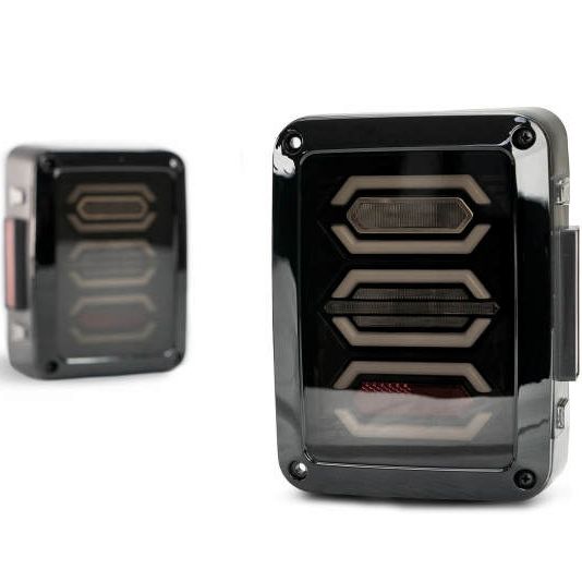 DV8 Offroad TLJK-02 - DVETLJK-02 - DV8 Offroad 07-18 Jeep Wrangler JK Octagon LED Tail Light - Shipped in Europe - Tuningsupply.com