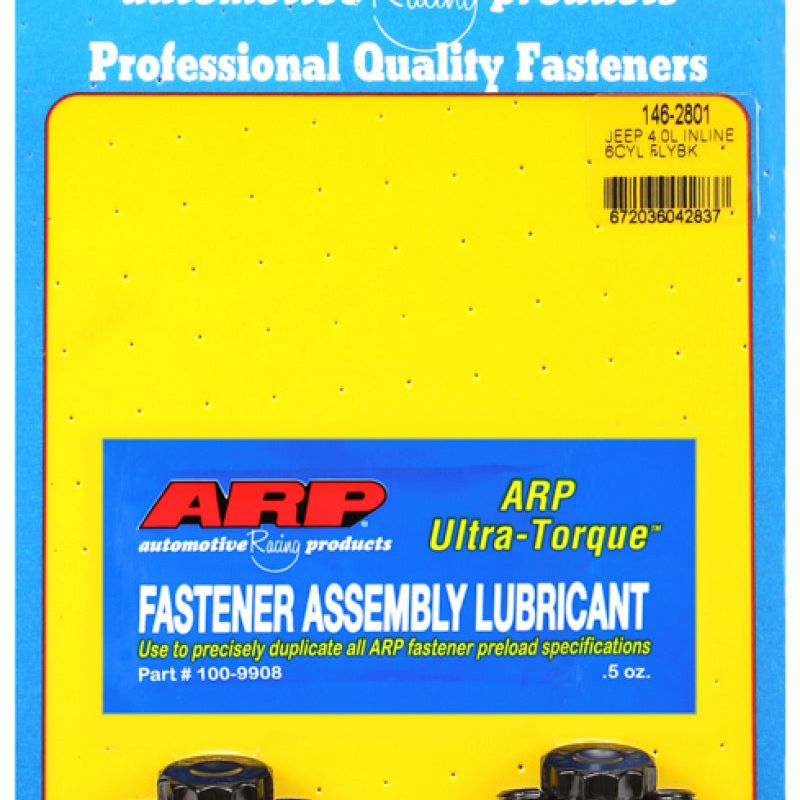 ARP 146-2801 - ARP146-2801 - ARP Jeep 4.0L Inline 6 Flywheel Bolt Kit - Shipped in Europe - Tuningsupply.com