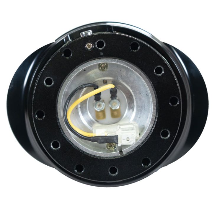 NRG SRK-220BK - NRGSRK-220BK - NRG Quick Release Gen 2.2 - Black Body / Shiny Black Oval Ring - Shipped in Europe - Tuningsupply.com