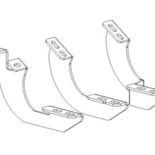 Go Rhino 6944326 - GOR6944326 - Go Rhino 2024 Toyota Tacoma DC 4dr Mounting Brackets (V-Series V3/RB10 Slim/RB20 Slim) - Tex. Blk - Shipped in Europe - Tuningsupply.com