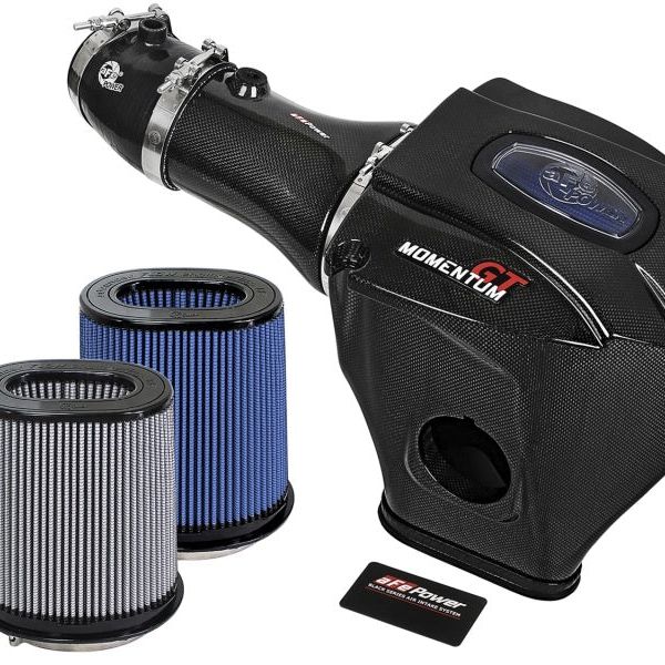 aFe 52-72205-CF - AFE52-72205-CF - aFe Momentum GT Black Series Carbon Fiber CAIS 2017 Dodge Challenger/Charger SRT Hellcat V8-6.2L(sc) - Shipped in Europe - Tuningsupply.com