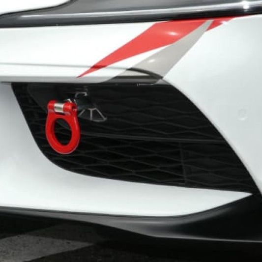 Cusco 1C2-017-F - CUS1C2-017-F - Cusco Folding Front Tow Hook 2020+ Toyota Supra (A90) 3.0L Turbo - Red - Shipped in Europe - Tuningsupply.com