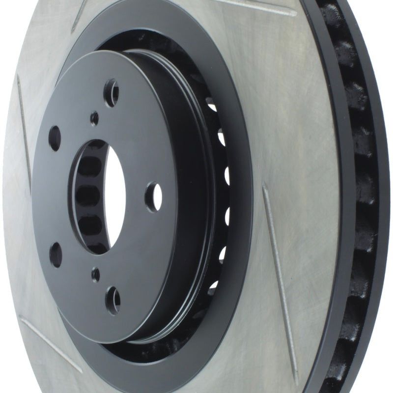 Stoptech 126.44137SR - STO126.44137SR - StopTech Power Slot 06-07 Lexus GS430 / 08 Lexus GS460/GS450H / 06-10 IS350 Slotted Right Front Rot - Shipped in Europe - Tuningsupply.com