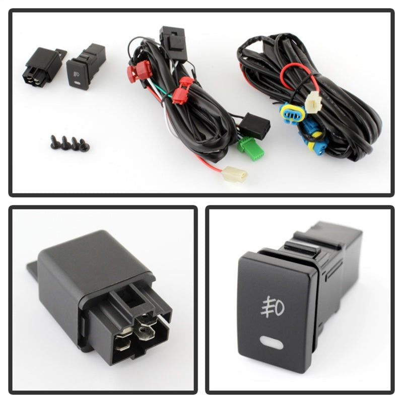 SPYDER 5077707 - SPY5077707 - Spyder Toyota Tundra 2014+ OEM Fog Lights W/Switch- Smoked FL-CL-TTU14-SM - Shipped in Europe - Tuningsupply.com