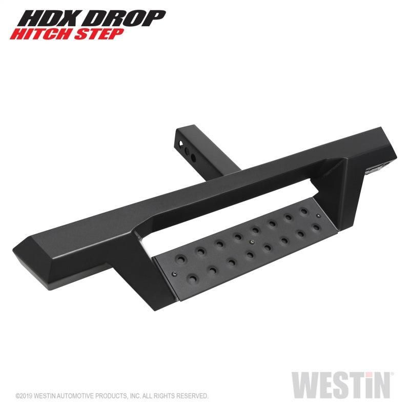 Westin 56-10015 - WES56-10015 - Westin HDX Drop Hitch Step 34in Step 2in Receiver - Textured Black - Shipped in Europe - Tuningsupply.com