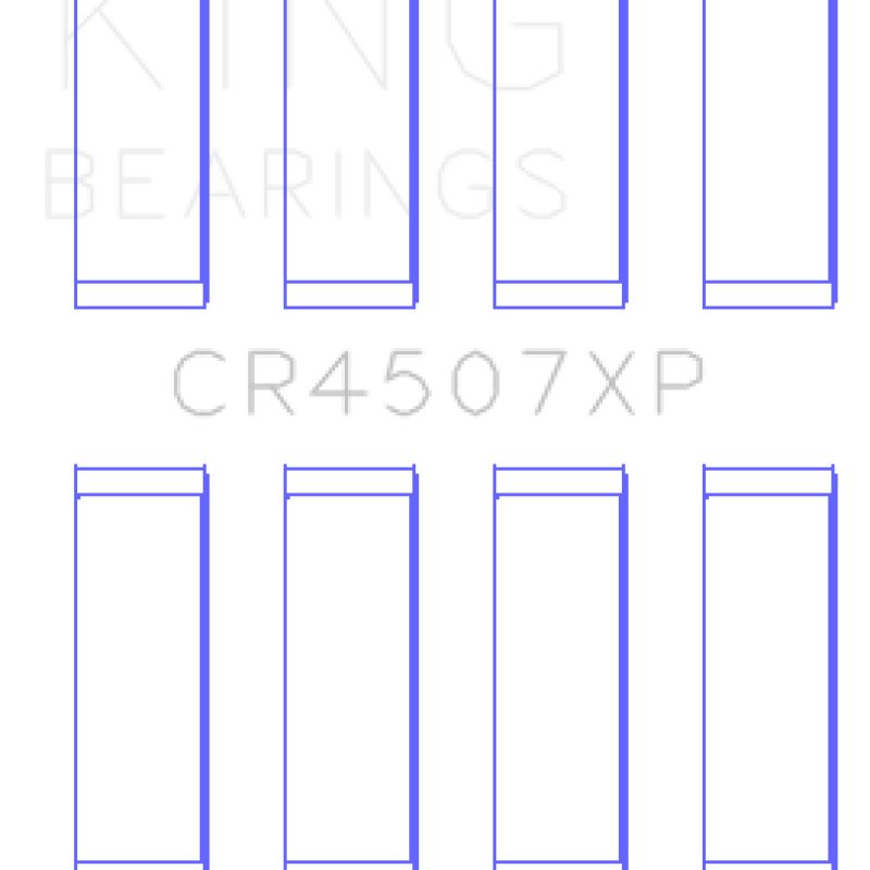 King Engine Bearings GCR4507XP - KINGCR4507XP - King Engine Bearings Mazda L3-VDT MZR Performance Rod Bearing Set - Size STD - Shipped in Europe - Tuningsupply.com