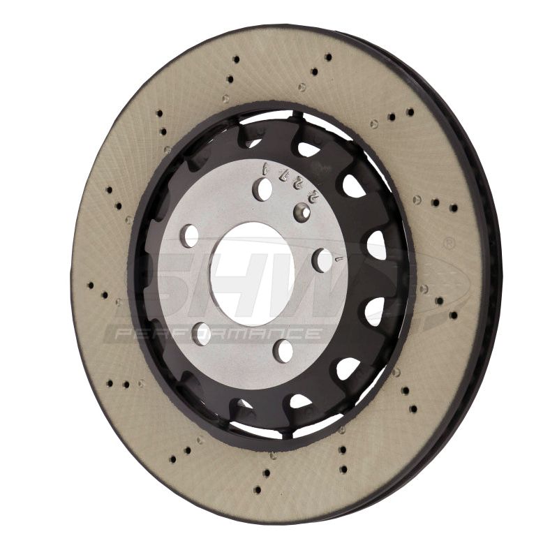 SHW Performance ARX49211 - SHWARX49211 - SHW 18-20 Audi RS5 2.9L (Excl Ceramic Brakes) Rear Smooth Lightweight Brake Rotor (8W0615601G) - Shipped in Europe - Tuningsupply.com