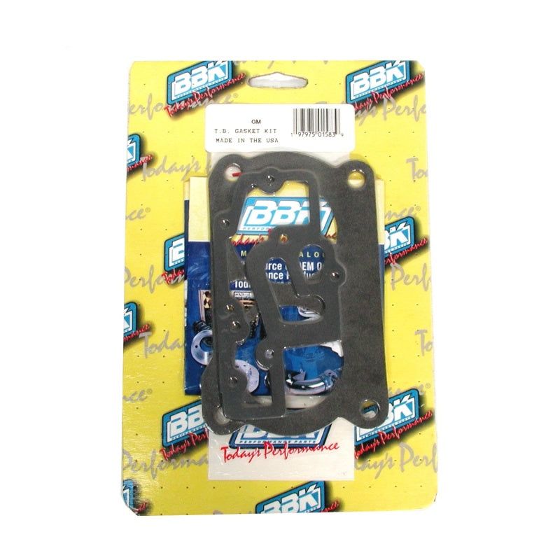 BBK 1584 - BBK1584 - BBK 85-97 GM 305350 LT1 Twin 58mm Throttle Body Gasket Kit - Shipped in Europe - Tuningsupply.com