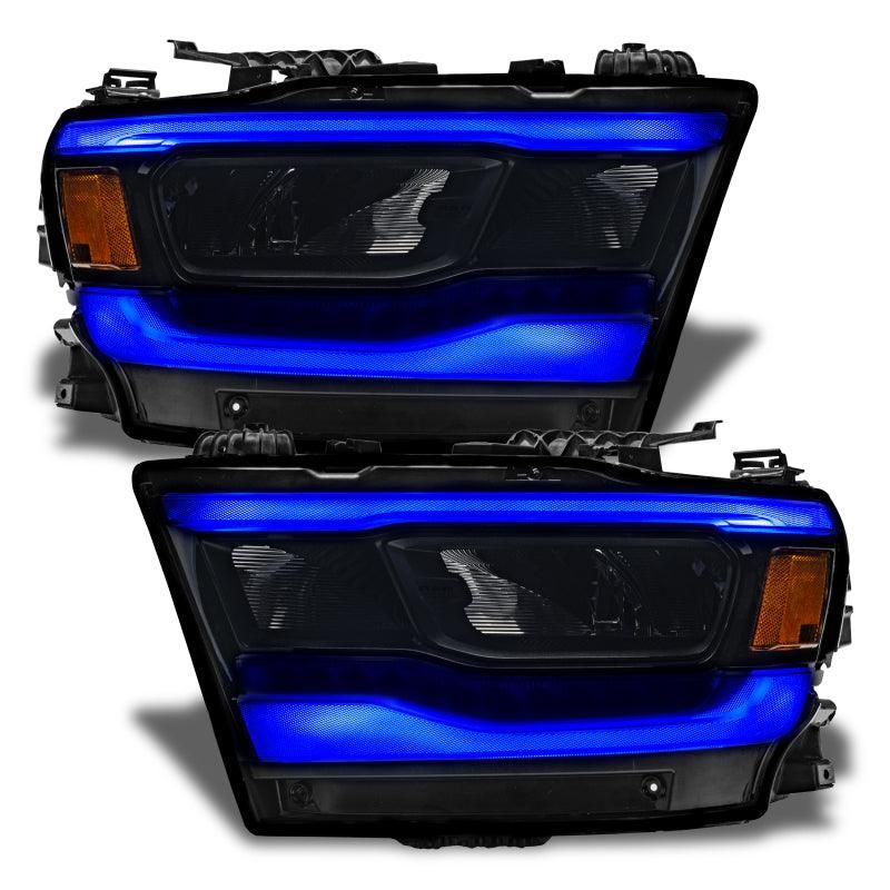 ORACLE Lighting 1281-339 - ORL1281-339 - Oracle 19-21 Dodge RAM 1500 RGB+W Headlight DRL Kit- Reflector LED Headlights - +W - Shipped in Europe - Tuningsupply.com