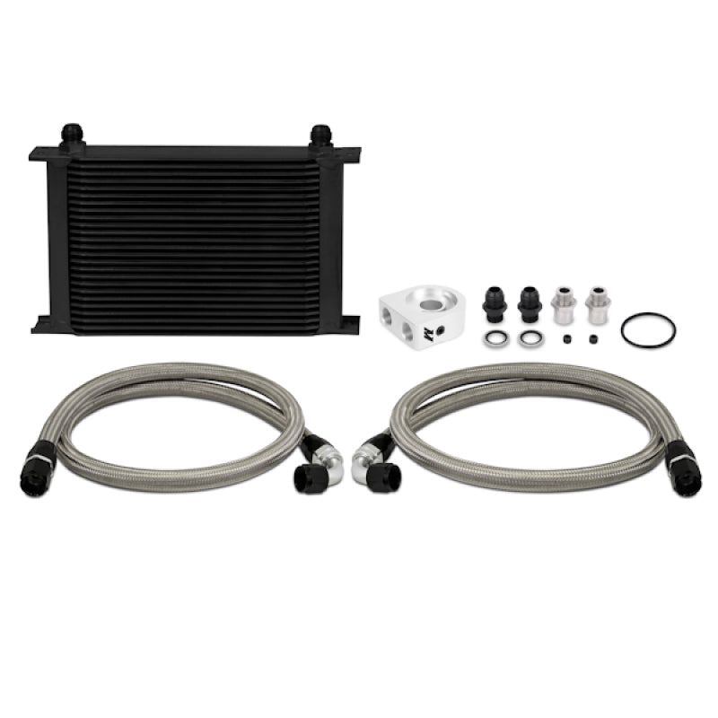 Mishimoto MMOC-U - MISMMOC-U - Mishimoto Universal 10 Row Oil Cooler Kit (Metal Braided Lines) - Shipped in Europe - Tuningsupply.com