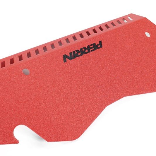 Perrin Performance PSP-ENG-153RD - PERPSP-ENG-153RD - PERRIN 22-25 Subaru WRX Pulley Cover - Red (TALL - For Use w/o PERRIN AOS) - Shipped in Europe - Tuningsupply.com
