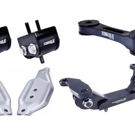 Torque Solution TS-SU-123.2-PL - TQSTS-SU-123.2-PL - Torque Solution Engine / Trans / Pitch Mount Kit w/ Mount Plates: Subaru WRX 02-14 / STI 04+ - Shipped in Europe - Tuningsupply.com