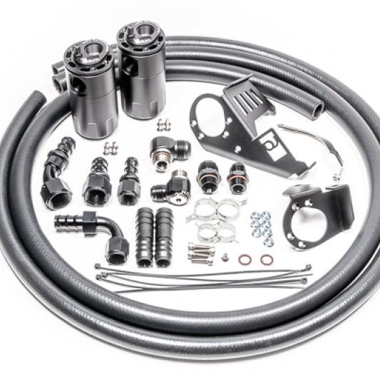 Radium Engineering 20-0756-FL - RAD20-0756-FL - Radium Engineering Dual Catch Can Kit Subaru VB Fluid Lock - Shipped in Europe - Tuningsupply.com