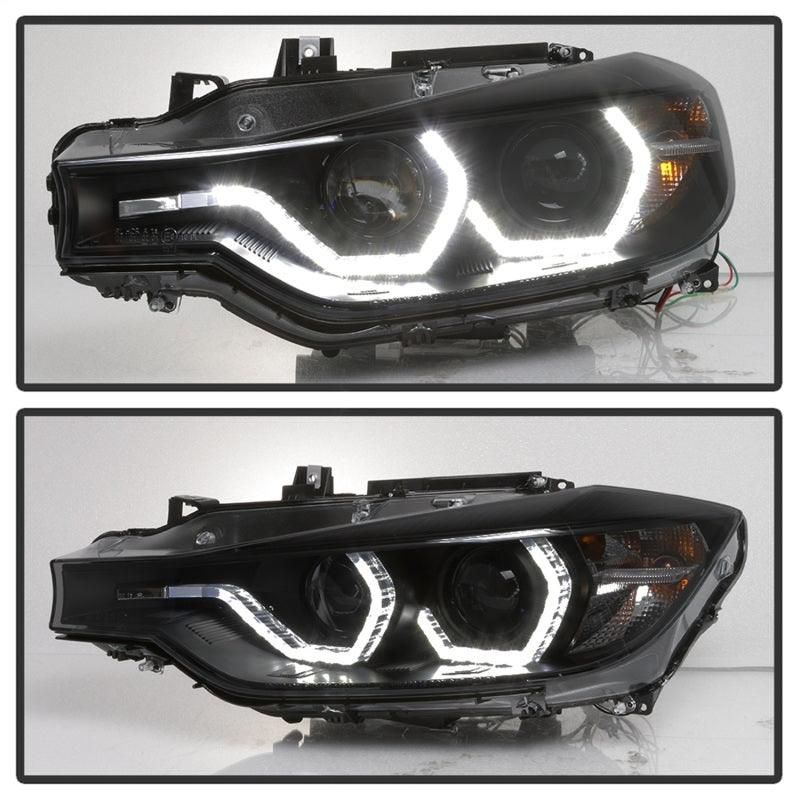SPYDER 5085047 - SPY5085047 - Spyder 12-14 BMW F30 3 Series 4DR Projector Headlights - LED DRL - Blk Smoke PRO-YD-BMWF3012-DRL-BSM - Shipped in Europe - Tuningsupply.com