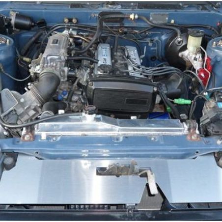 Mishimoto MMRAD-AE86-83 - MISMMRAD-AE86-83 - Mishimoto 83-87 Toyota Corolla Manual Aluminum Radiator - Shipped in Europe - Tuningsupply.com