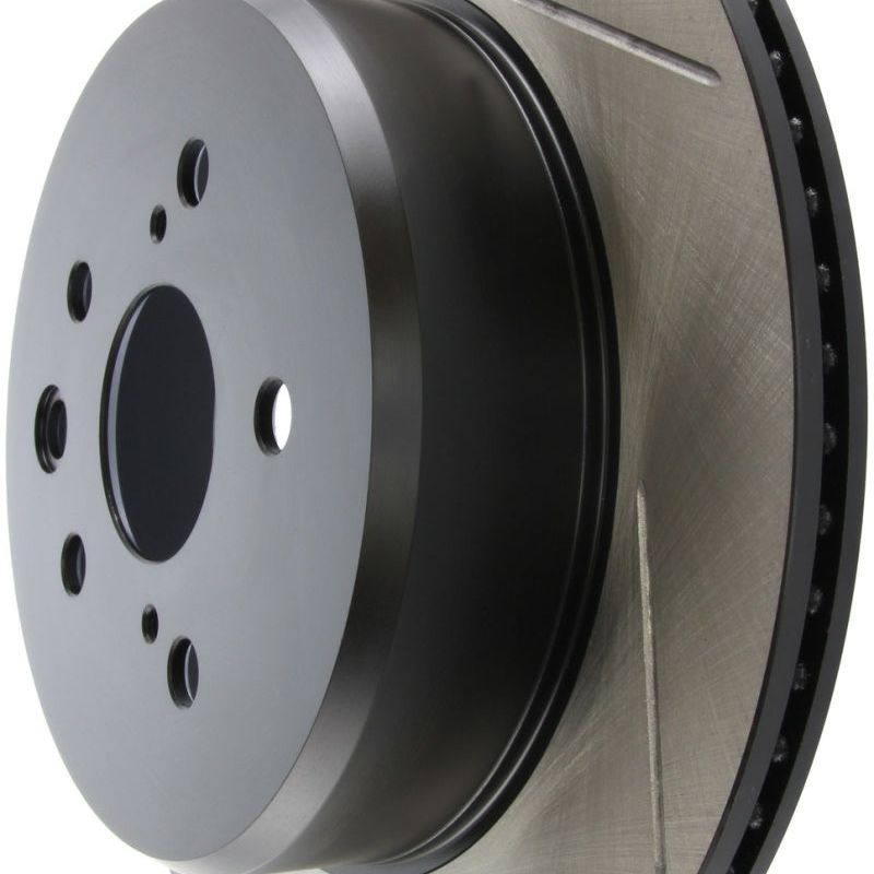 Stoptech 126.44189SR - STO126.44189SR - StopTech 13-14 Lexus GS300/350/400/430 Slotted Sport Rear Right Brake Rotor - Shipped in Europe - Tuningsupply.com