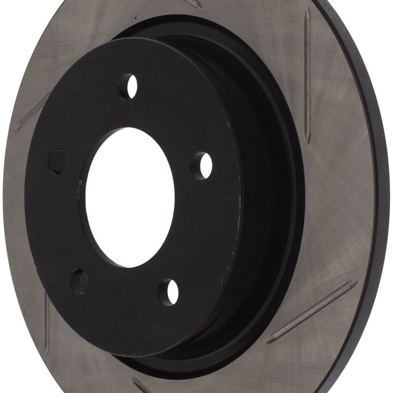 Stoptech 126.45067SR - STO126.45067SR - StopTech Power Slot 07-09 Mazdaspeed 3 Slotted Right Rear Rotor - Shipped in Europe - Tuningsupply.com