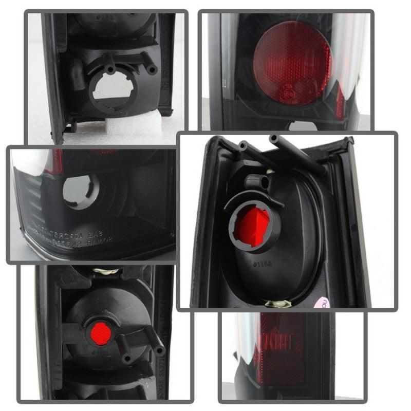 SPYDER 5078216 - SPY5078216 - Spyder Nissan Hardbody 86-97 Euro Style Tail Lights Black Smoke ALT-YD-NH86-BSM - Shipped in Europe - Tuningsupply.com