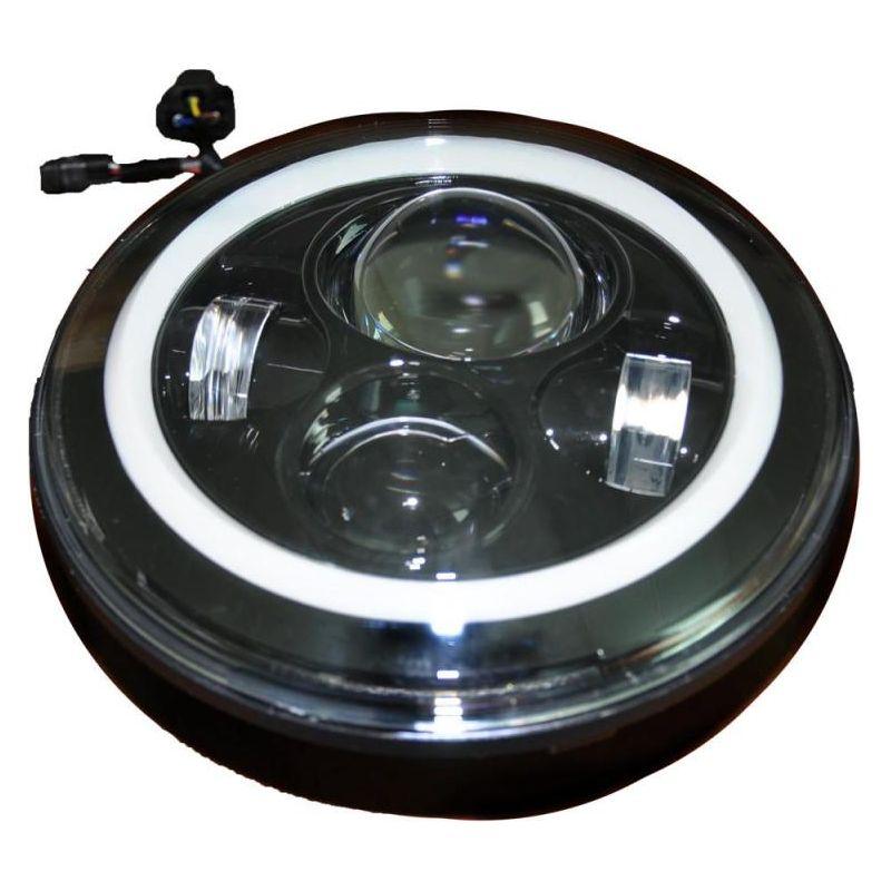 DV8 Offroad HL7JK-01 - DVEHL7JK-01 - DV8 Offroad 07-18 Jeep Wrangler JK LED Projector Headlights - Shipped in Europe - Tuningsupply.com