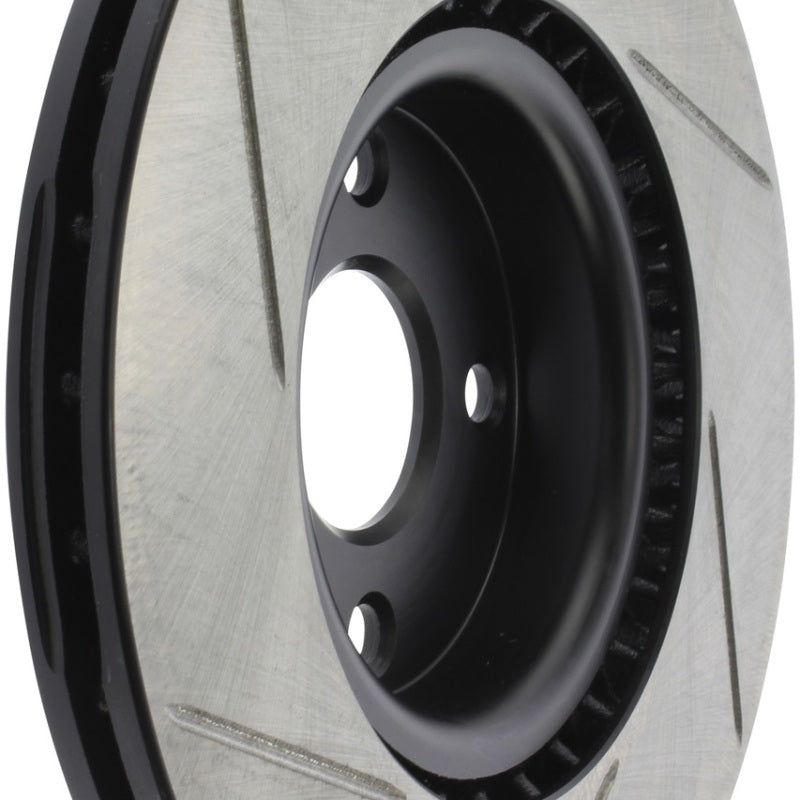 Stoptech 126.45090SL - STO126.45090SL - StopTech 16-18 Mazda Miata MX-5 Sport Slotted Front Left Rotor - Shipped in Europe - Tuningsupply.com