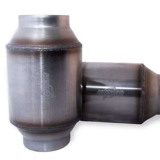 Kooks Headers GE-90148 - KSHGE-90148 - Kooks Universal 2.5 Inch GREEN Catalyst 7.5 Inch Length - Shipped in Europe - Tuningsupply.com