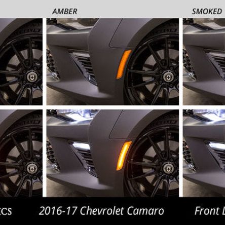 Diode Dynamics DD5063 - DIODD5063 - Diode Dynamics 16-21 Chevrolet Camaro LED Sidemarkers Smoked (set) - Shipped in Europe - Tuningsupply.com