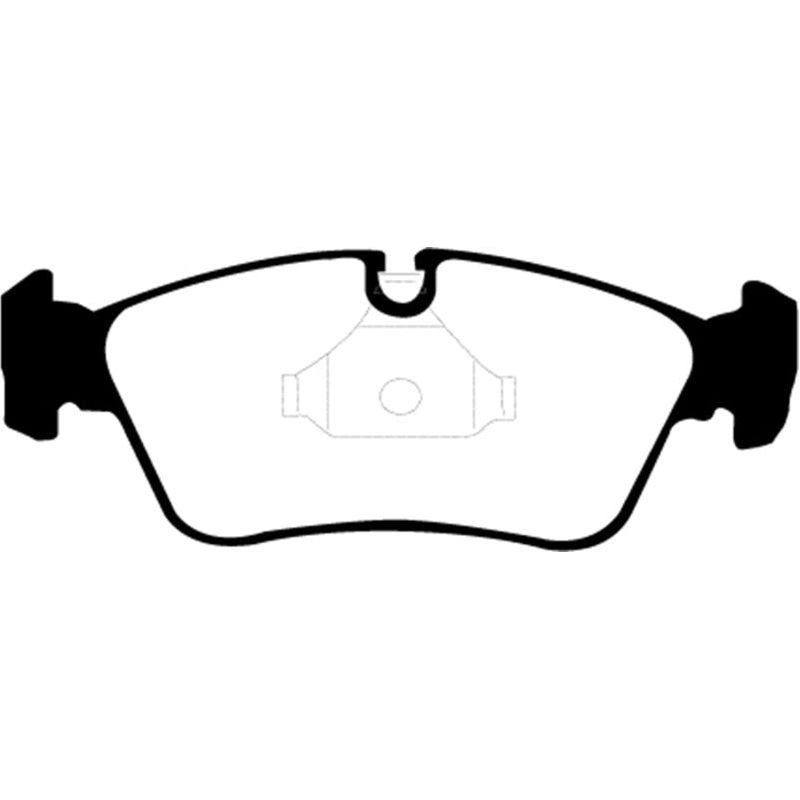 EBC DP31211C - EBCDP31211C - EBC 99-02 BMW Z3 2.5 Redstuff Front Brake Pads - Shipped in Europe - Tuningsupply.com