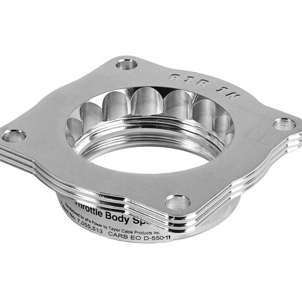 aFe 46-31008 - AFE46-31008 - aFe Silver Bullet Throttle Body Spacers TBS BMW 325i (E46) 01-06 L6-2.5L - Shipped in Europe - Tuningsupply.com