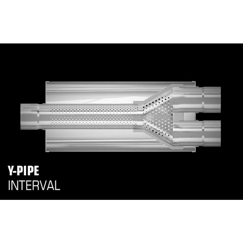 Magnaflow 12588 - MAG12588 - MagnaFlow Muffler Mag SS 22X5X11 2.5 D/3 C - Shipped in Europe - Tuningsupply.com