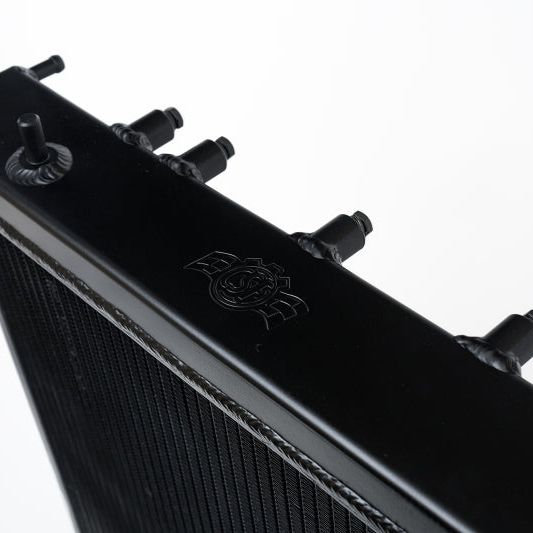 CSF 3076B - CSF3076B - CSF 02-07 Subaru WRX/STI Radiator - Black Finish - Shipped in Europe - Tuningsupply.com