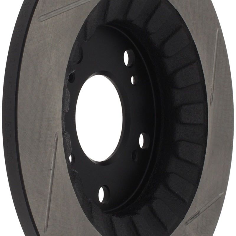 Stoptech 126.40050SR - STO126.40050SR - StopTech Power Slot SportStop 00-06 Honda S2000 Slotted Rear Right Rotor - Shipped in Europe - Tuningsupply.com