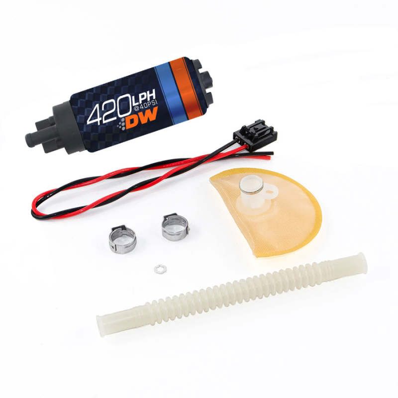 DeatschWerks 9-421-1020 - DWK9-421-1020 - Deatschwerks DW420 Series 420lph In-Tank Fuel Pump w/ Install Kit For Nissan 370Z 2009-2015 - Shipped in Europe - Tuningsupply.com