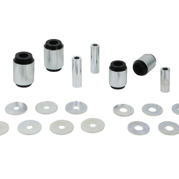 Whiteline W53312 - WHLW53312 - Whiteline Plus 02-09 Lexus GX470 / 06+ Toyota FJ Cruiser Fr C/A - Lwr Inner Front & Rear Bushing Kit - Shipped in Europe - Tuningsupply.com