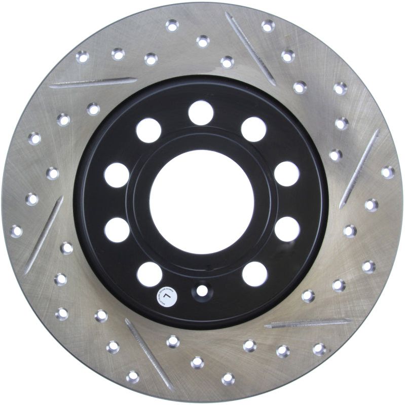 Stoptech 127.33131L - STO127.33131L - StopTech Slotted & Drilled Sport Brake Rotor - Shipped in Europe - Tuningsupply.com