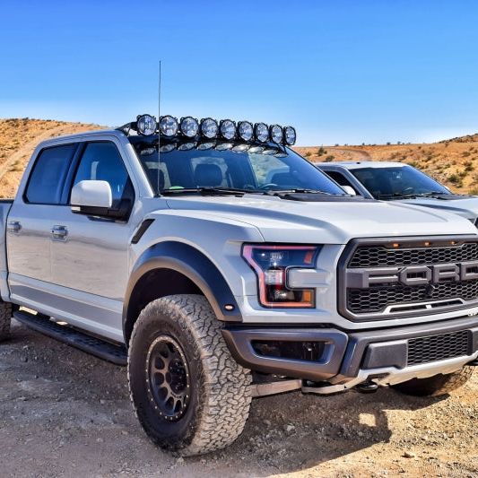 KC HiLiTES 91333 - KCL91333 - KC HiLiTES 17-18 Ford Raptor 57in. Pro6 Gravity LED 9-Light 180w Combo Beam Overhead Light Bar Sys - Shipped in Europe - Tuningsupply.com