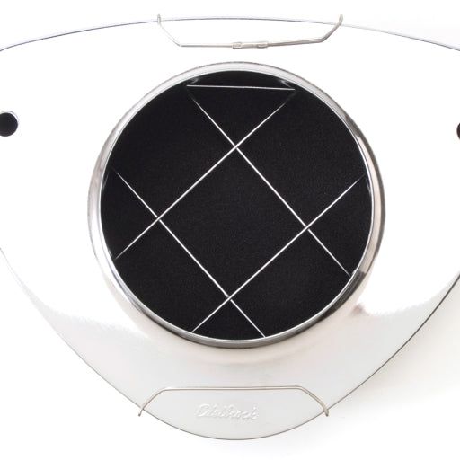 Edelbrock 1002 - EDE1002 - Edelbrock Air Cleaner Pro-Flo 1000 Series Triangular Steel Top 11 375In X 8 375In X 3In Chrome - Shipped in Europe - Tuningsupply.com