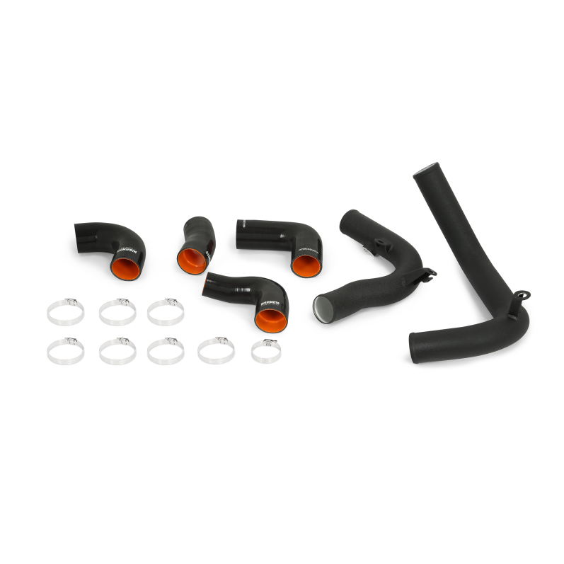 Mishimoto MMICP-MK7-15KWBK - MISMMICP-MK7-15KWBK - Mishimoto 2015+ Volkswagen MK7 GTI / Golf R Intercooler Pipe Kit Wrinkle Black - Shipped in Europe - Tuningsupply.com