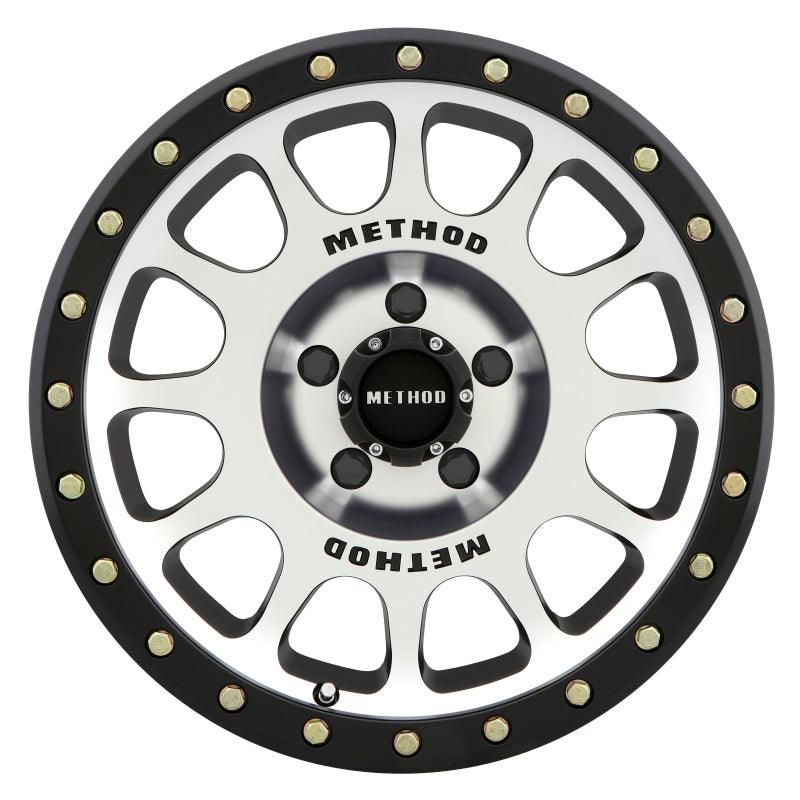 Method Wheels MR30578555300 - MRWMR30578555300 - Method MR305 NV 17x8.5 0mm Offset 5x5.5 108mm CB Machined/Black Street Loc Wheel - Shipped in Europe - Tuningsupply.com