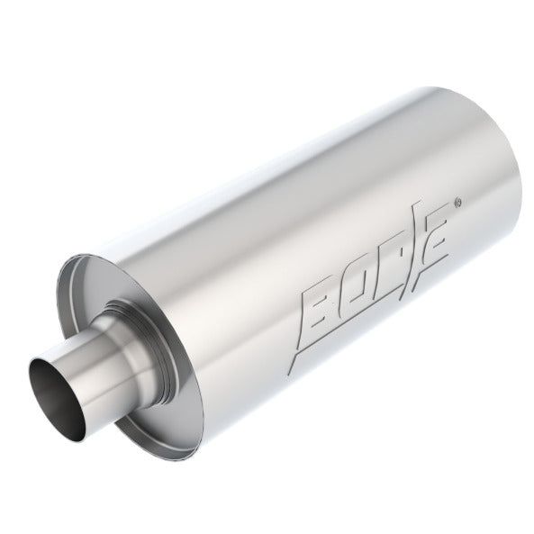 Borla 400024 - BOR400024 - Borla Universal Performance 2.5in Inlet/Outlet Stainless Racing Muffler - Shipped in Europe - Tuningsupply.com
