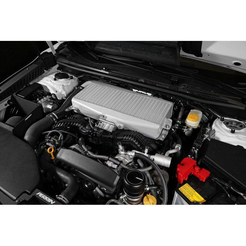 Perrin Performance PSP-ITR-330SL - PERPSP-ITR-330SL - PERRIN 22-25 Subaru WRX / 19-25 Ascent / 20-25 Outback & Legacy Turbo Top Mount Intercooler - Silver - Shipped in Europe - Tuningsupply.com