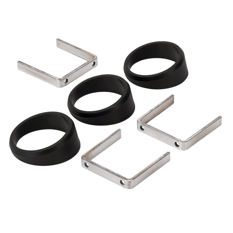AutoMeter 2234 - ATM2234 - Autometer or Autogage 2-1/16in Black Angle Rings -- 3 Pack - Shipped in Europe - Tuningsupply.com