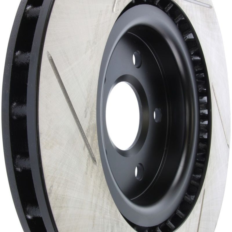 Stoptech 126.62124SL - STO126.62124SL - StopTech Power Slot 10 Camaro SS 8cyl / 09 Pontiac G8 GXP Front Left Slotted Rotor - Shipped in Europe - Tuningsupply.com