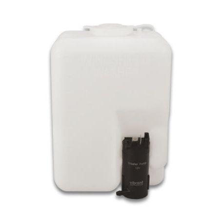 Vibrant 10400 - VIB10400 - Vibrant Windshield Washer Bottle Repl Kit 1.2L bottle incl bottle ele pump mounting bracket hose - Shipped in Europe - Tuningsupply.com
