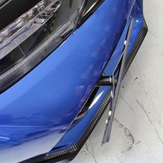 Perrin Performance PHP-BDY-201 - PERPHP-BDY-201 - PERRIN 17-21 Honda Civic Si/Type R/Touring/Hatchback License Plate Relocation Kit - Shipped in Europe - Tuningsupply.com