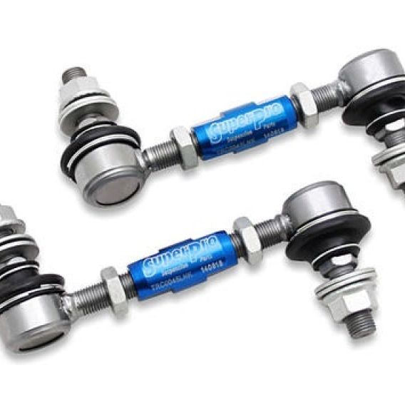 Superpro TRC1045A - SPRTRC1045A - SuperPro 2015 BMW 228i Base Rear HD Adjustable End Link Set (10mm Studs 125mm-145mm Length) - Shipped in Europe - Tuningsupply.com