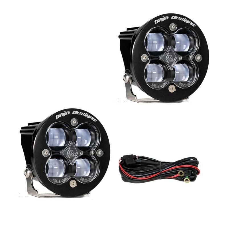Baja Designs 247802 - BAJ247802 - Baja Designs Squadron R SAE LED Spot Light - Clear - Pair - Shipped in Europe - Tuningsupply.com