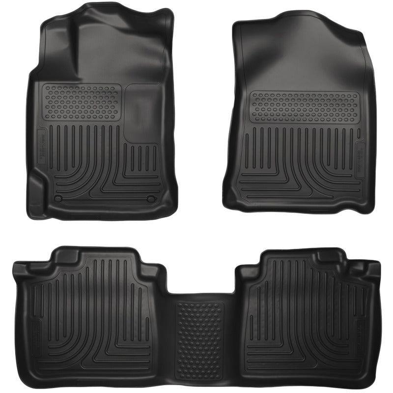 Husky Liners 99551 - HSL99551 - Husky Liners 10-13 Lexus RX350/RX450h WeatherBeater Black Front & 2nd Seat Floor Liners - Shipped in Europe - Tuningsupply.com